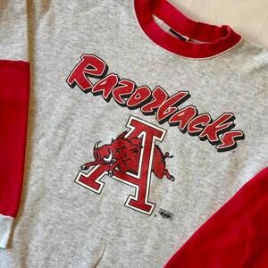 Vintage 90s Arkansas Razorbacks Crewneck Sweatshirt